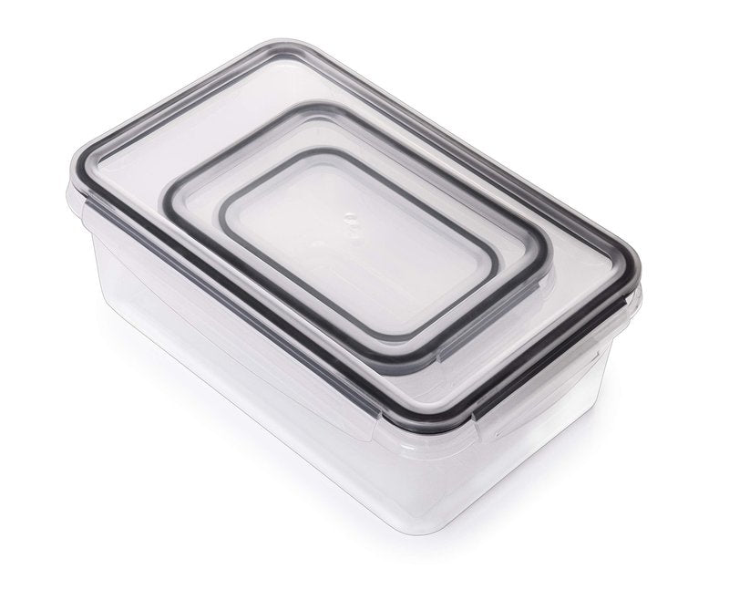 fullstar 28-Piece Plastic Food Storage Containers with Lids (14 Containers & 14 Lids) - Leakproof, BPA-Free, Meal Prep Containers, Reusable Lunch Storage Set for Kitchen Organization (Pack of 28)