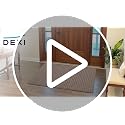 DEXI Indoor Entryway Doormat 48x72 Beige Non-Slip Absorbent Door Mat