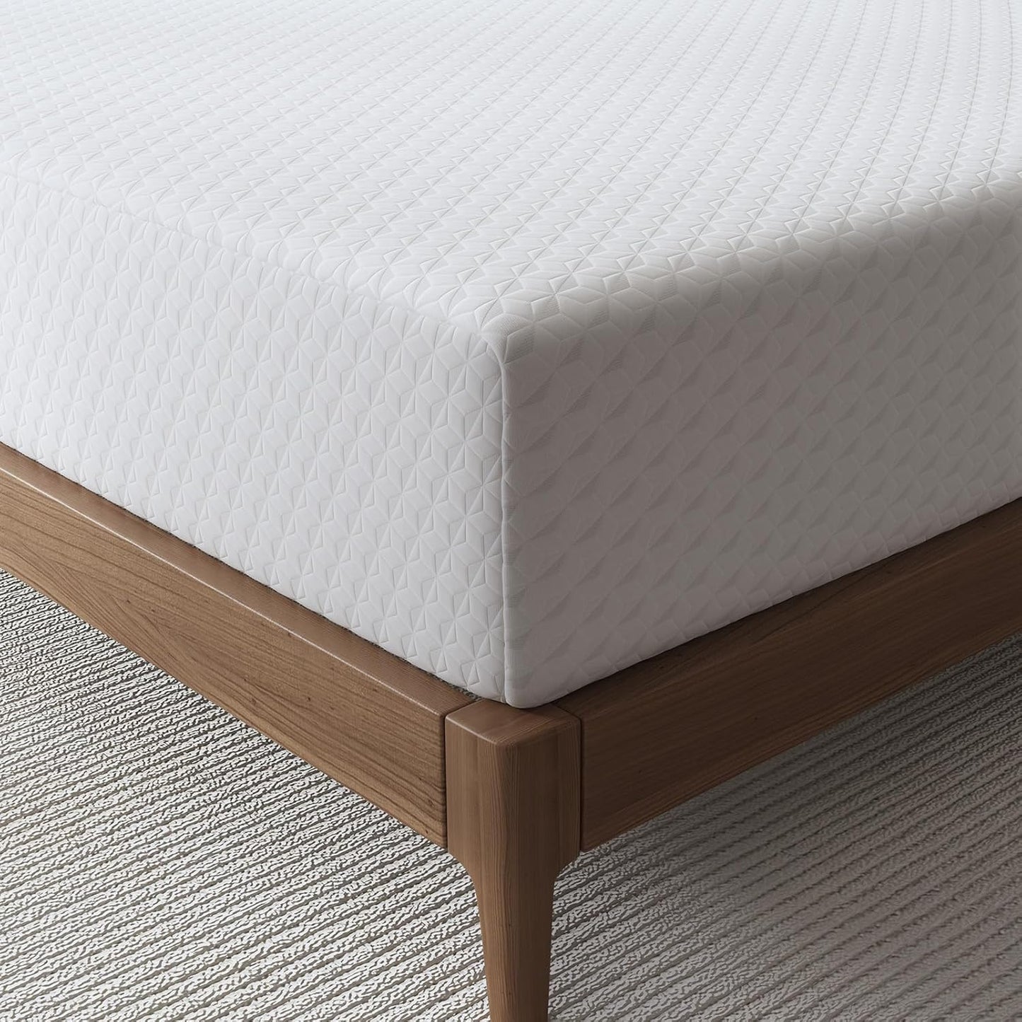Novilla 10 Inch King Mattress - Memory Foam with Breathable Comfort Layer & High-Density Support for Pressure Relief