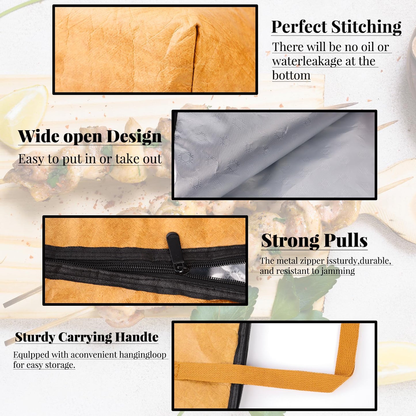 BBQ Gifts for Men, BBQ Blanket for Resting Meat, Grilling Gifts for Him on Fathers Day, Anniversary Birthday Gifts for Dad Husband Grandpa BBQ Lovers, BBQ Accessories for Men