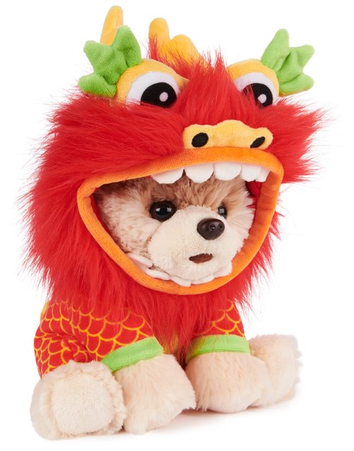 GUND Boo, The World’s Cutest Dog Lunar New Year Dragon Plush Pomeranian Stuffed Animal for Ages 1 and Up, 9”