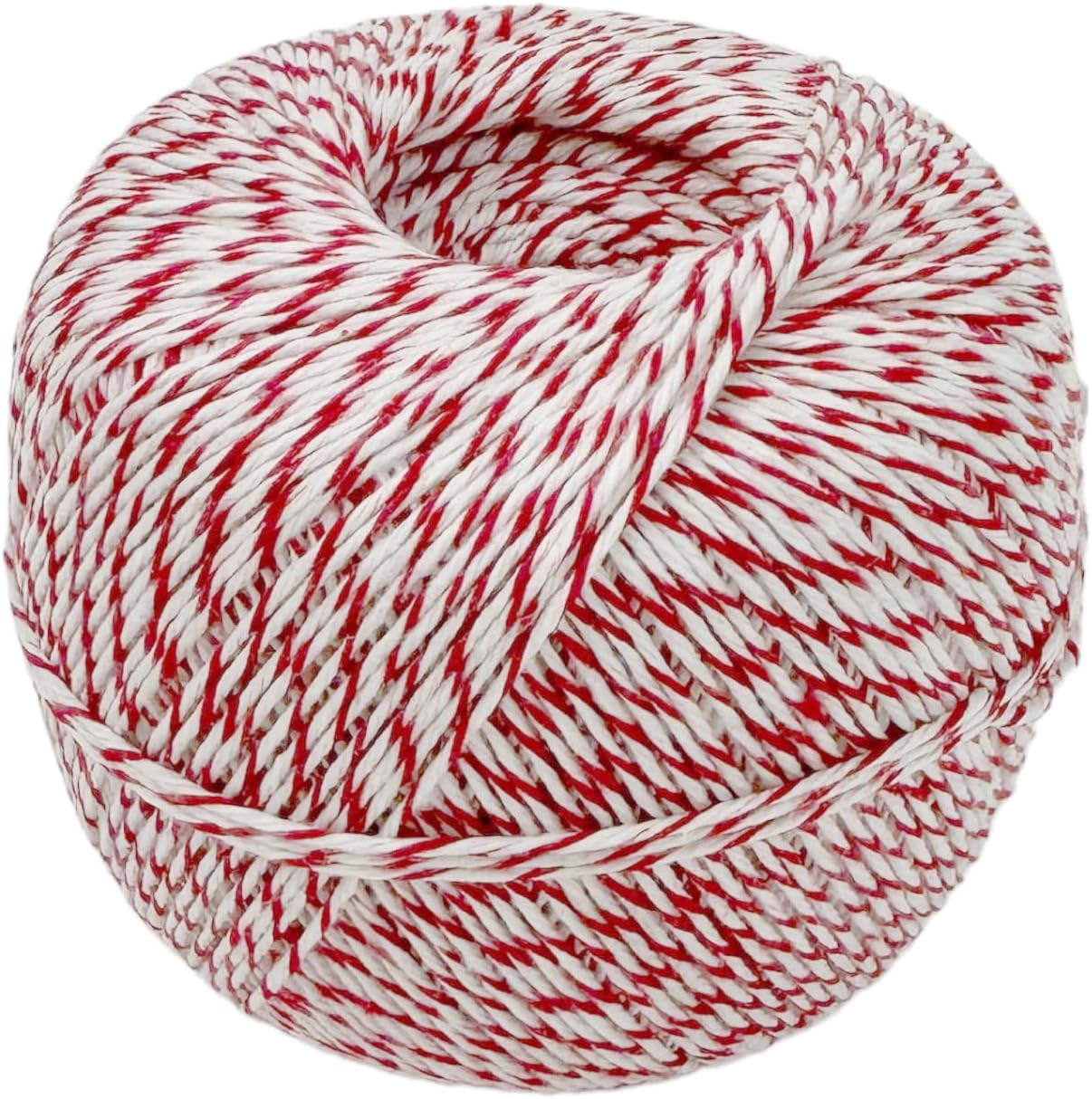 Baker's Twine Cone - 2300 ft Colorful String for Pastry Boxes, Gifts & Crafts - Blue/White