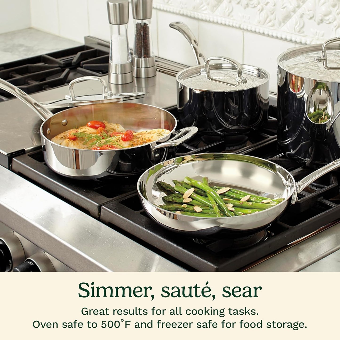 Cuisinart French Classic Tri-Ply Stainless 8-Inch Fry Pan