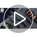 Damascus Knife Set 3 Pcs - VG10 Kitchen Knives with Octagonal Handles - 8.08"