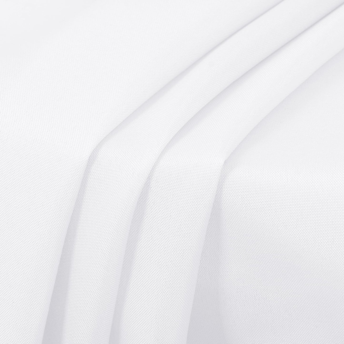 sancua 6 Pack Round Tablecloth 90 Inch White, Stain and Wrinkle Resistant Table Cloth - Washable Polyester Table Cover for Dining Tables, Buffet Parties and Camping