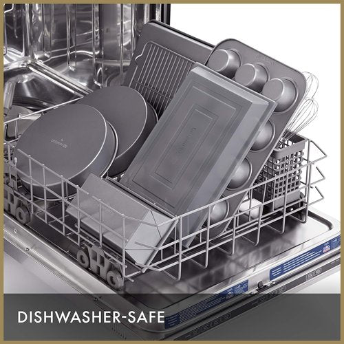 Calphalon 10-Piece Nonstick Bakeware Set - Dishwasher Safe | Includes Baking Sheet, Cake Pans & Muffin Pan