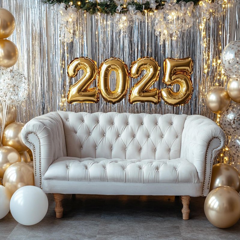 PartyWoo Foil Fringe Curtains Silver, 2 pcs 3.3x6.6 ft Silver Streamers, Fringe Backdrop, Tinsel Backdrop, Tinsel Curtain, Metallic Door Shimmer, Birthday Party Streamers, Christmas Decorations