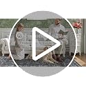 Lahome 6' x 9' Washable Black & Grey Vintage Distressed Area Rug for Bedroom & Living Room