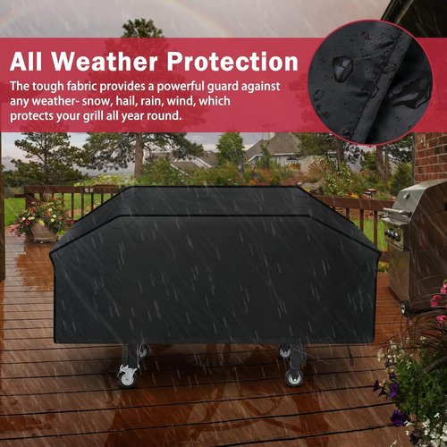 iCOVER 36-Inch Griddle Cover - Waterproof Lightweight Polyester Protection for Blackstone Grills