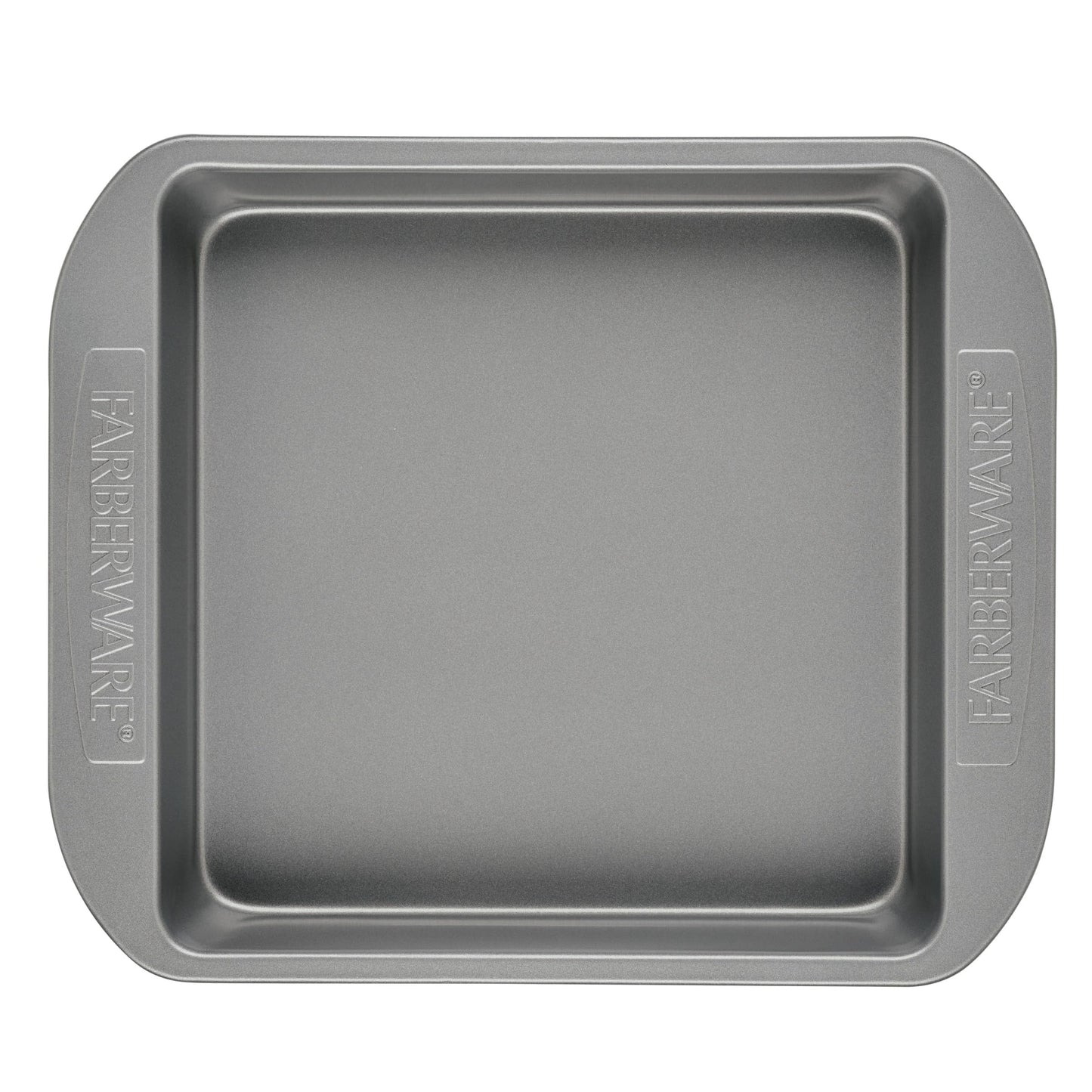 Farberware Nonstick Bakeware 9-Inch Square Cake Pan, Gray