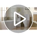 Small Bathroom Storage Cabinet with 2 Doors - Narrow Space Organizer, White