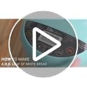 Mint Programmable Bread Maker with 3 Sizes & 19 Presets - Elite Gourmet