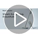 Steam Mop & Handheld Cleaner with 11 Brushes - Green, 1200W, Fast Heating