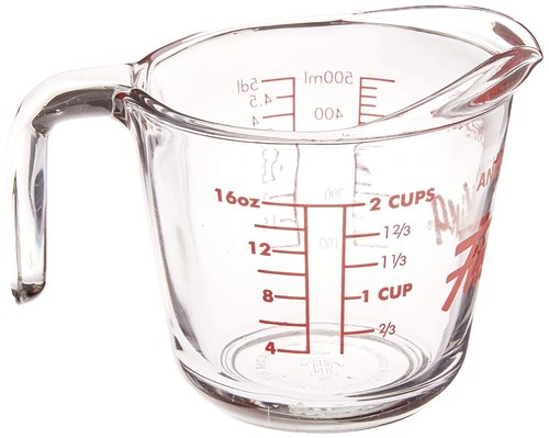 Anchor Hocking Fire-king 16 Oz Glass Measuring Cup