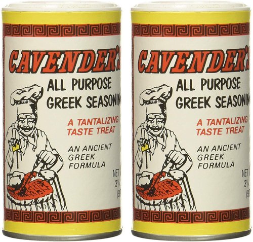 Cavender's All-Purpose Greek Seasoning - Flavorful Blend | 3.25 oz (Pack of 2) with Exclusive Recipe