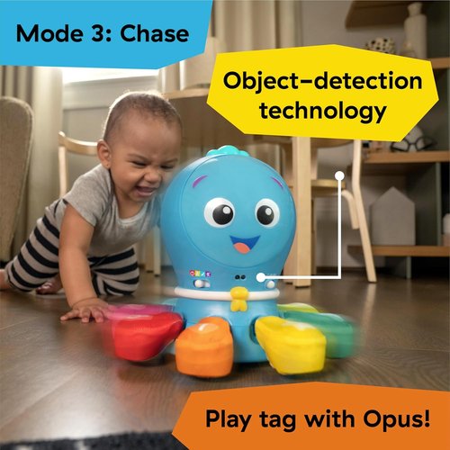 Baby Einstein Ocean Explorers - 4-in-1 Crawl & Chase Activity Learning Toy | Music & Lights for Ages 3 Months to 5 Years