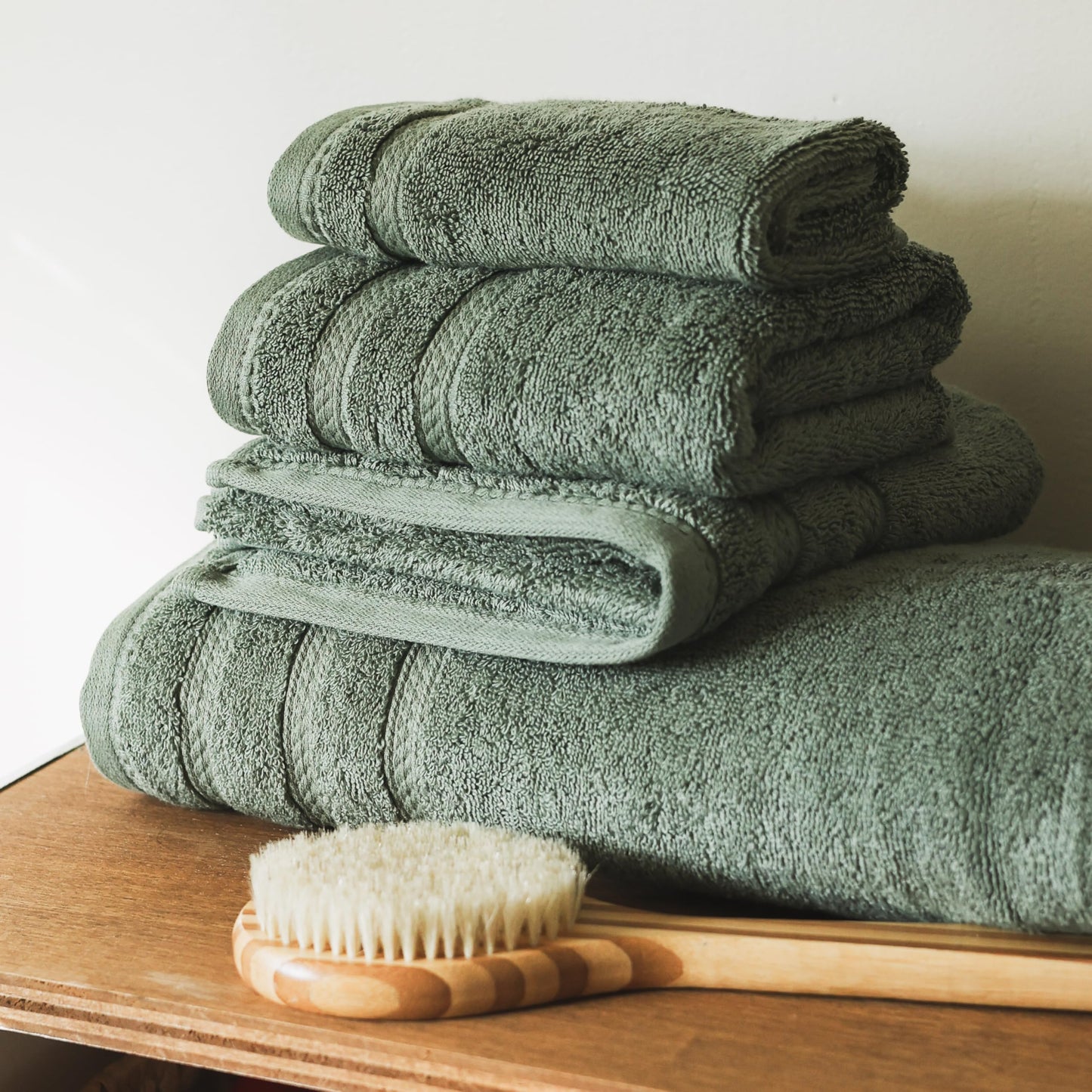 1888 Mills 625 GSM 100% Cotton Towel Set – 6-Piece Luxury Collection, Ultra Soft & Highly Absorbent – 2 Bath Towels, 2 Hand Towels, 2 Washcloths – Quick-Dry & Durable for Spa, Hotel, and Everyday Use