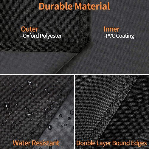 Blackstone Heavy Duty Grill Cover - Compatible with 1814 17-Inch Griddle with Hood, 600D Material