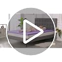 Twin XL Gel Memory Foam Mattress Topper with Cooling Cover - 2 Inch