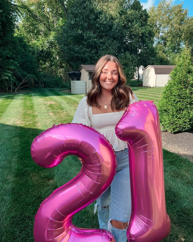 Pink Number 23 Balloons 40 inch, 23 Number Balloons, 23rd Birthday Decorations, 23 Year Old Women Pink Party Supplies