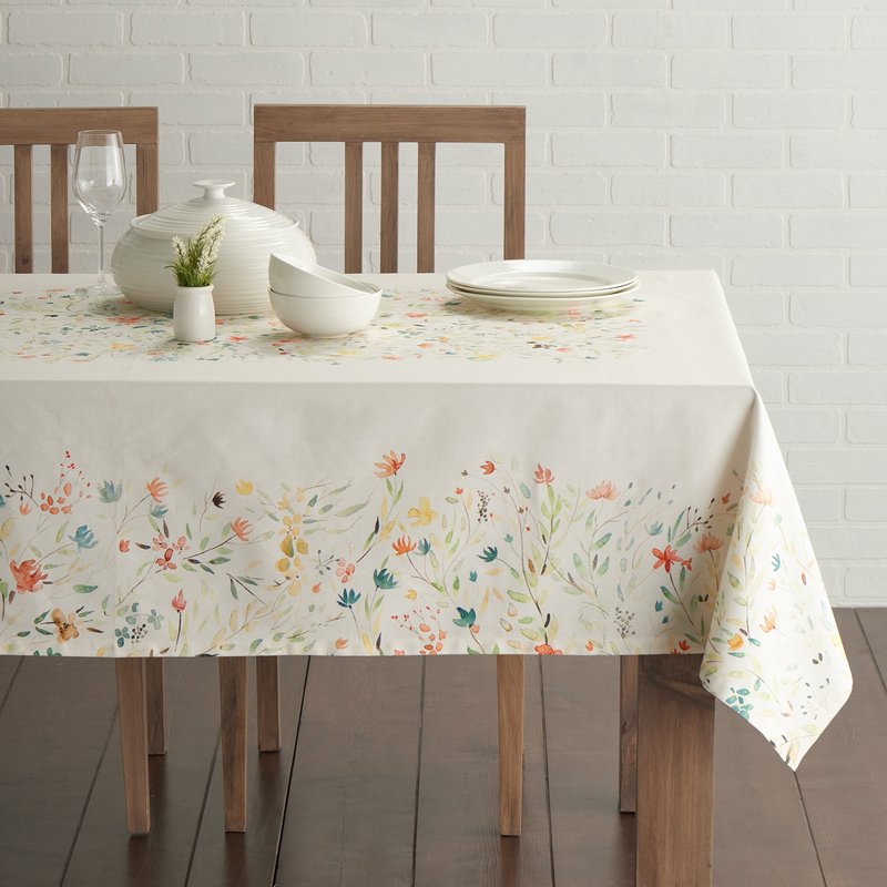 Maison d' Hermine Colmar 100% Cotton Tablecloth 54 - inch by 72 - inch.