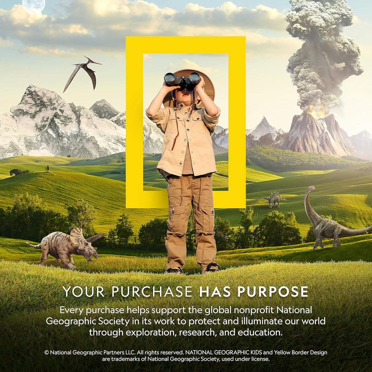 National Geographic Glow-in-The-Dark T. Rex Dissection Lab - Build a 9.5” Glowing Dinosaur Skeleton Model | Includes Refill Pack & Learning Guide
