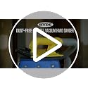 Hyde Dust-Free Drywall Sander with 6-Foot Vacuum Hose - Handheld Dustless Sanding Tool