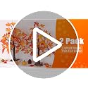 Huyamap 2 Pack 24-Inch Fall Maple Tree Lights - Style 2 Autumn Thanksgiving Decor