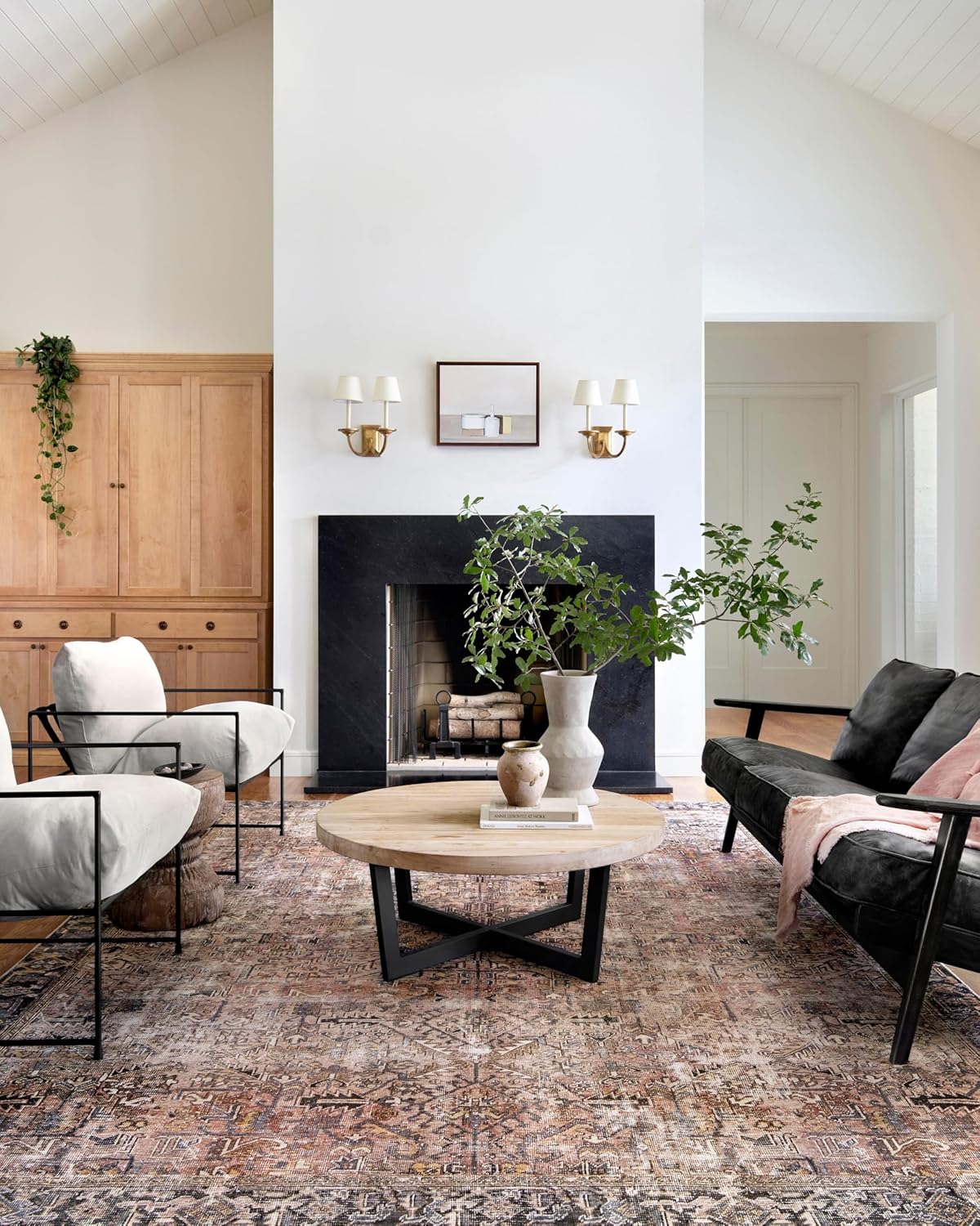 Loloi Chris Loves Julia Jules Collection JUL-02 Terracotta/Multi 2'-3'' x 3'-9'', .13" Pile Height, Accent Rug
