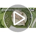 SUREAM Gold Napkin Rings Set of 15 - 2 Inch Elegant Wedding & Party Decor