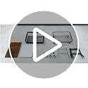 5-Tier Fruit and Vegetable Basket Stand with Wooden Top - Black, SAYZH