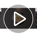 Bronze 24 Inch Wall Clock - Silent 3D Aluminum Dial | Modern Living Room Decor