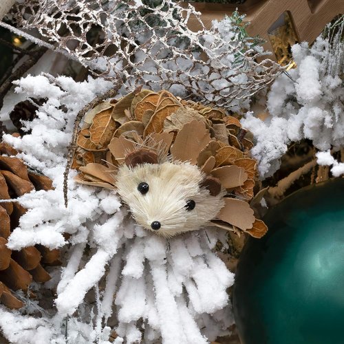 AuldHome Design Woodland Friends Figurines - Set of 3 Adorable Forest Animal Decor for Fall & Winter