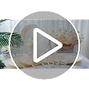 BBTO 32 Pieces Natural Woven Bamboo Hand Fans Handmade Summer Cooling Supplies