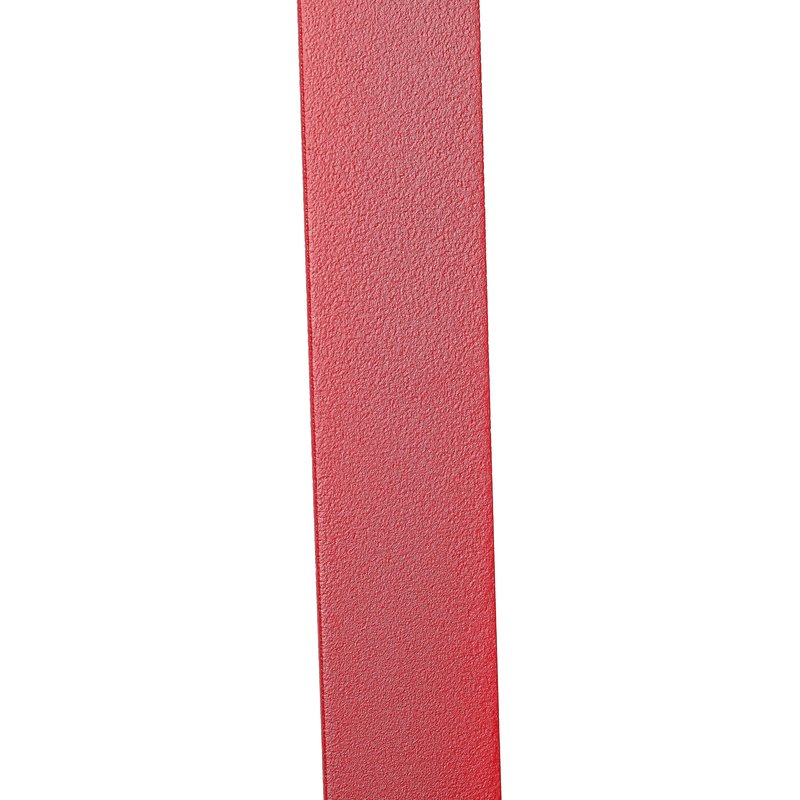 Sattiyrch 15" Wreath Hanger for Front Door,Sturdy Steel Wreath Door Hanger,Over The Door Hanger Hook (Red,1)