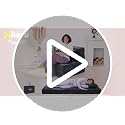 Pink Folding Sofa Bed with Storage Bag - Convertible Floor Sleeper Chair for Adults