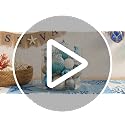 Valery Madelyn 30-Pack Christmas Ball Ornaments Set Teal Aqua Holiday Decor