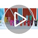 Cute Style 80 Pcs Thank You Gifts Bulk 24 oz Plastic Tumblers with Lids & Straws