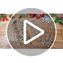 WILLBOND 64 Feet Red Pip Berry Garland for Christmas & Holiday Decor - 30 Packs