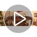 Valery Madelyn 9ft Pre-Lit Christmas Garland with Red and Gold Balls & Bow - Indoor & Outdoor Decor