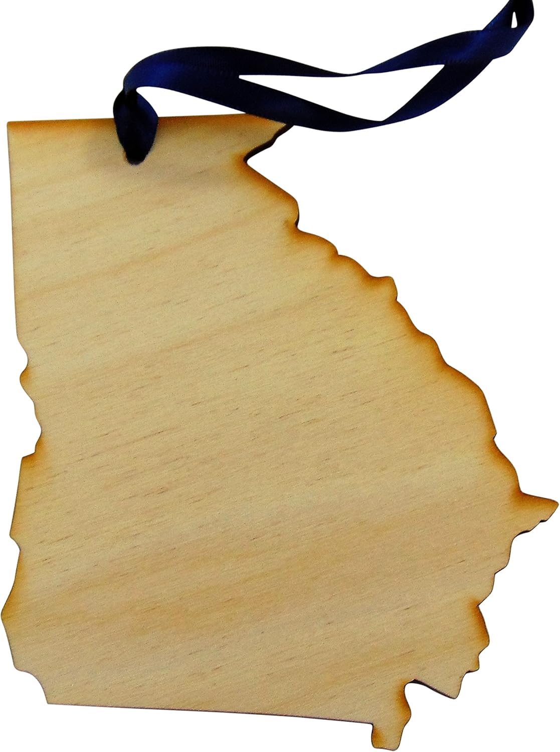 Handmade Wooden Christmas Ornament - State of Georgia - Westman Works USA