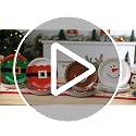 Uiifan 120 Pcs Christmas Paper Plates Set 9 Inch Santa Gingerbread Snowman Variant
