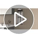 Wall-Mounted Bathroom Towel Rack with Metal Shelf - Brushed Nickel, 30 Inch, Holds 6 Large Towels