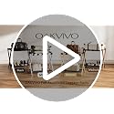 Walnut Luggage Rack Set of 2 - Foldable Suitcase Stand with Storage Shelf