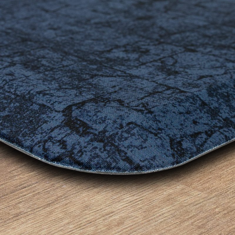 Mohawk Home Anti Fatigue Dri-Pro Cushion Mat, Floral Tile Black (1' 6" x 2' 6")