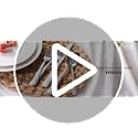 HIKAA 40-Piece Silver Flatware Set for 8, Dishwasher Safe Kitchen Cutlery