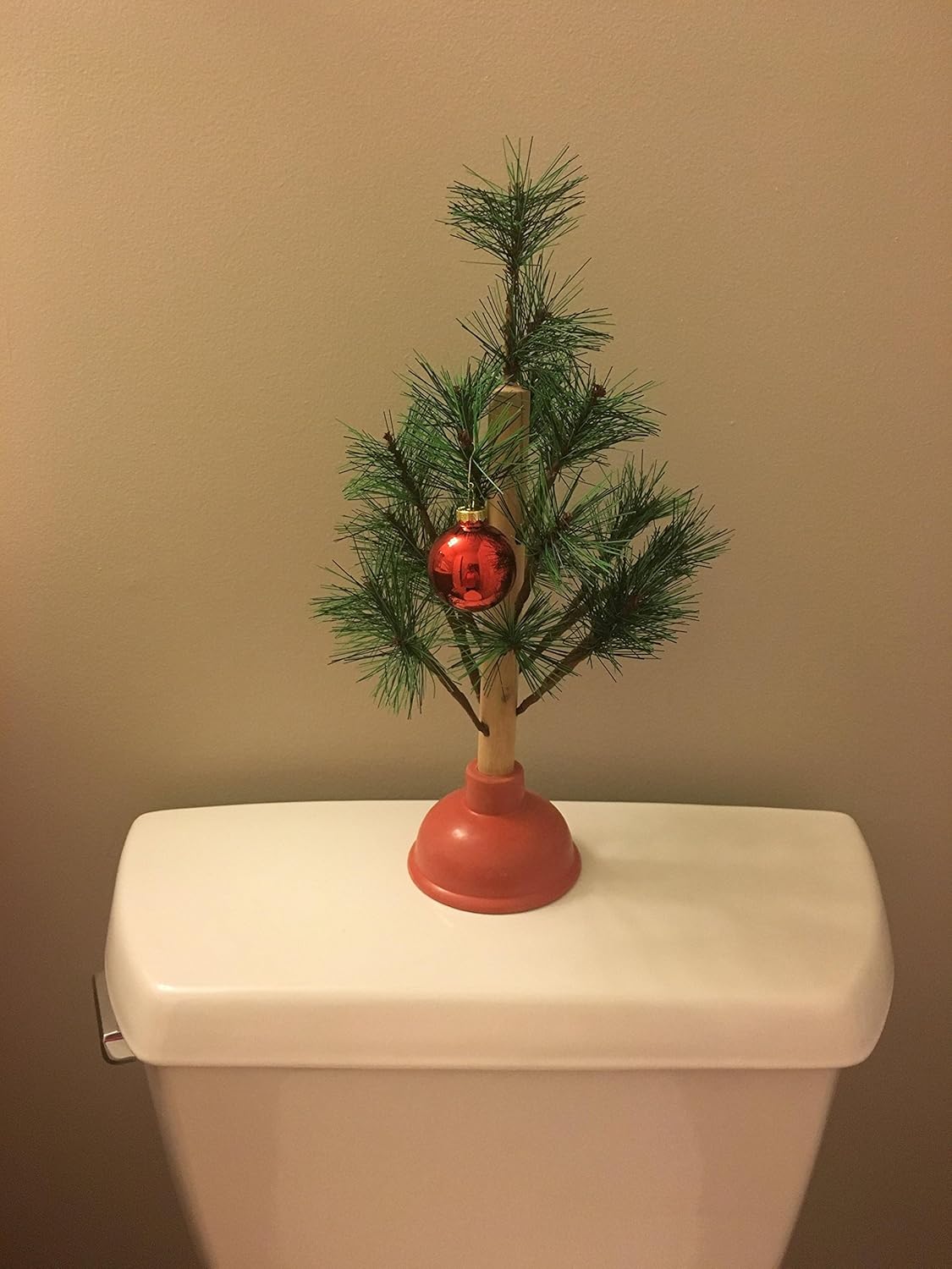 15-Inch Redneck Nation Christmas Tree - Festive Green Holiday Decor