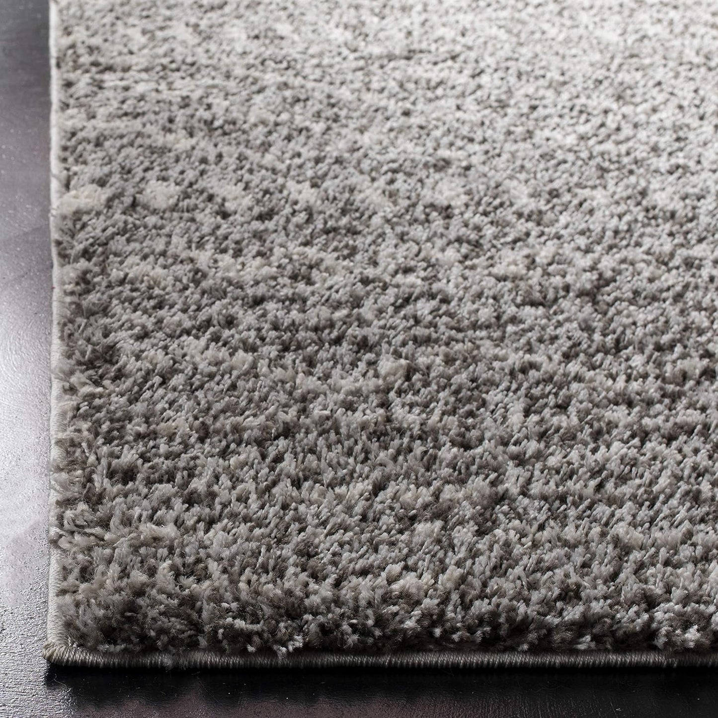 SAFAVIEH Arizona Shag Collection Accent Rug - 4' x 6', Brown & Ivory, Moroccan Design, Non-Shedding & Easy Care, 1.6-inch Thick Ideal for High Traffic Areas in Entryway, Living Room, Bedroom (ASG741B)