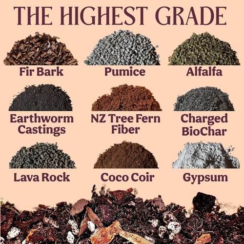 Craft Aroid Potting Mix - Elite Organic Soil for Alocasia, Philodendron & Monstera | Well-Draining, Peat-Free 4QT