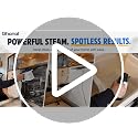 Handheld Steam Cleaner with 13 Accessories - White, Chemical-Free Multi-Surface Cleaner